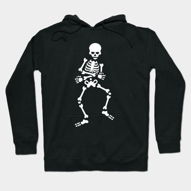 Skibidi challenge meme dancing skeleton dance funny Hoodie by LaundryFactory